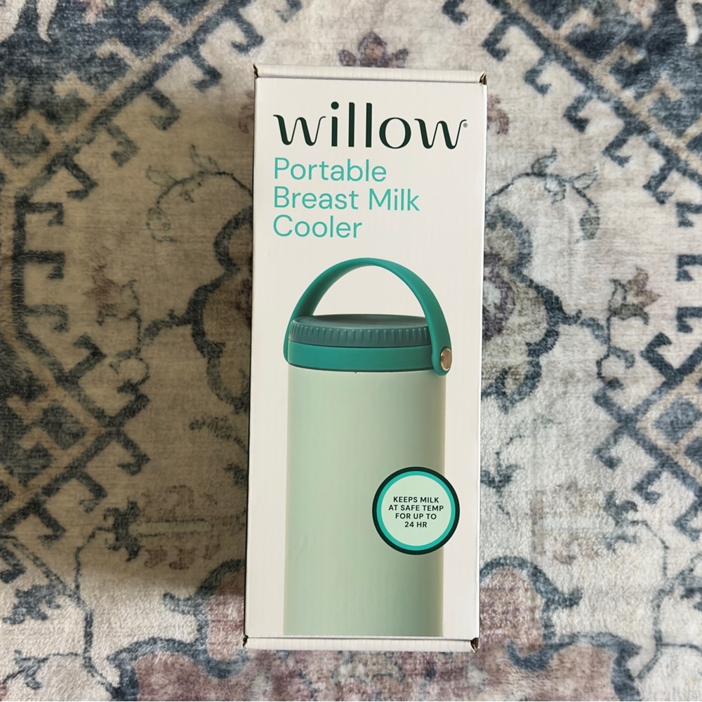 Willow Portable Breast Milk Cooler - Mint Green
